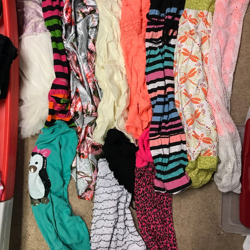 Girls size 7/8 Dress Lot.  11 dresses